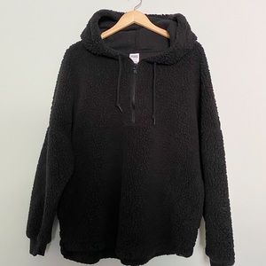 VS PINK Black Sherpa